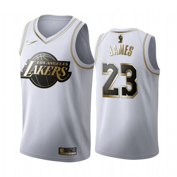 lebron james white jersey